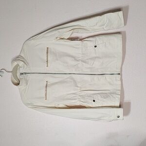 Old Navy Cream Utility Jacket Size M